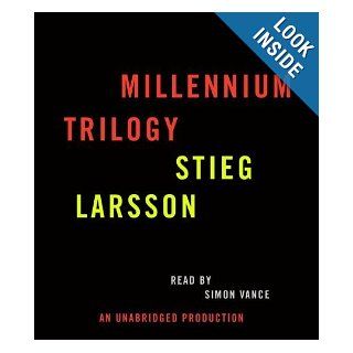 Stieg Larsson Millennium Trilogy Audiobook CD Bundle The Girl with the Dragon Tattoo, The Girl Who Played with Fire, and The Girl Who Kicked the Hornet's Nest Unabridged edition by Larsson, Stieg published by Random House Audio Audio CD Books