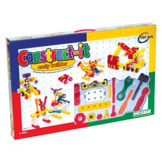 Guidecraft Construct It Early Builder   160 Pieces   Building Sets & Blocks