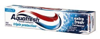 Aquafresh Extra Fresh Whitening Fluoride Toothpaste, 6.4 Ounce Health & Personal Care