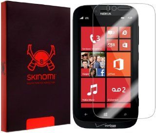 Skinomi TechSkin   Nokia Lumia 822 Screen Protector Premium HD Clear Film with Lifetime Replacement Warranty / Ultra High Definition Invisible and Anti Bubble Crystal Shield   Retail Packaging Cell Phones & Accessories