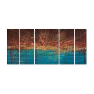 Electrical Charge Metal Wall Art   56W x 23.5H in.   Wall Sculptures and Panels