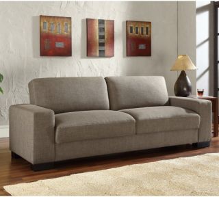 Halo Moss Fabric Convertible Sofa   Sofas