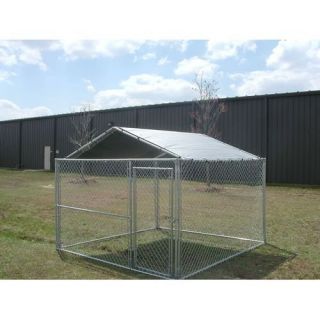 10 x 10 ft. Low Pitch Kennel Cover   Dog Kennels