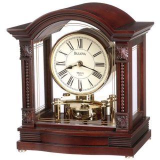 Sebastian Mantel Clock by Bulova   Mantel Clocks