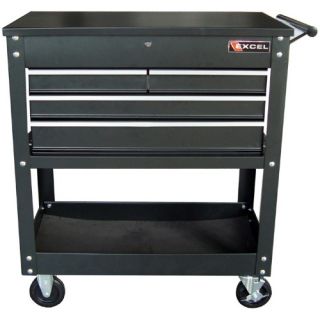 Excel 4 Drawer Tool Cart   Tool Chests & Cabinets