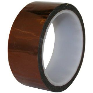 Maxi 825 Polyamide Film Electrical Tape with Silicone Pressure Sensitive Adhesive, 1/2 mil Thick, 36 yds Length, 1 1/2" Width, Amber