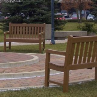 POLYWOOD® Recycled Plastic Rockford Park Bench   Outdoor Benches