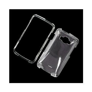 Samsung Rugby Smart i847 SGH I847 Clear Transparent Hard Cover Case Cell Phones & Accessories
