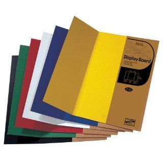 Elmer's Corrugated Tri Fold Display Board, 36 x 48 Inches, 1 Ply, Red Inside/Kraft Outside, 6 Pack (J730302)  Foam Boards 