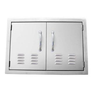 Sunstone Grills Double Access Flush Mount Doors with Vents   Outdoor Kitchens