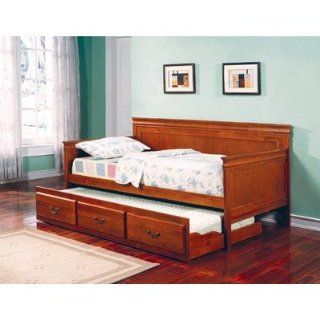 Casey Daybed with Trundle in Cherry Furniture & Decor