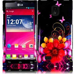For LG Spectrum 2 VS930 LG Optimus LTE 2 II Hard Design Cover Case Delusional Flower Cell Phones & Accessories