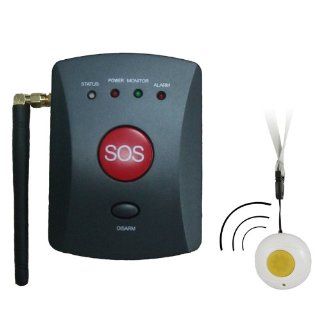 GSM alarm system for elderly, adopts 850/900/1800/1900MHz bands  Home Security Systems  Camera & Photo