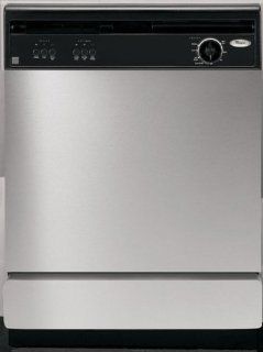 Whirlpool  DU850SWPS Dishwasher Black on Stainless Appliances