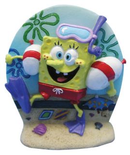 SpongeBob Scuba Diver   Aquarium Plants & Decorations