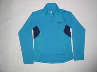 Fila Sport Girl's Performance 430 Blue Jewel Warm up Jacket (Xtra Small) Clothing