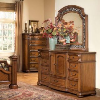 Progressive Furniture Esperanto 9 Drawer Dresser   Vintage Cherry   Dressers & Chests