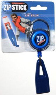 Clip On Retractable ZIP Stick   Blue (Extends 32 Inches) Fits all Standard Stick Type Lip Balms and Lip Gloss Health & Personal Care