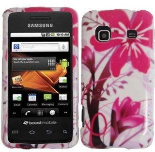 Pink Splash Hard Case Cover for Samsung Galaxy Precedent M828C Cell Phones & Accessories