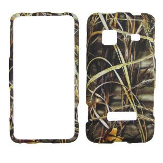 Samsung Galaxy Precedent M828C SCH M828C Prevail M820 STRAIGHT TALK Phone CASE COVER SNAP ON HARD RUBBERIZED SNAP ON FACEPLATE PROTECTOR NEW CAMO HUNTER DRY GRASS Cell Phones & Accessories