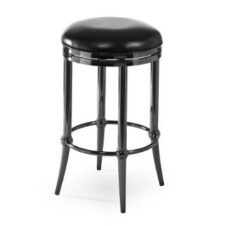 Hillsdale Cadman Backless Counter Stool   Black Nickel   Dining Chairs