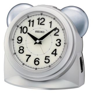 Seiko QHK021SLH Bedside Alarm Clock   Alarm Clocks