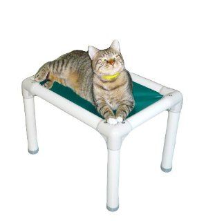 Kuranda Almond PVC Chewproof Cat Bed  (21x15x14)   40 oz. Vinyl   Burgundy  Pet Window Perches 