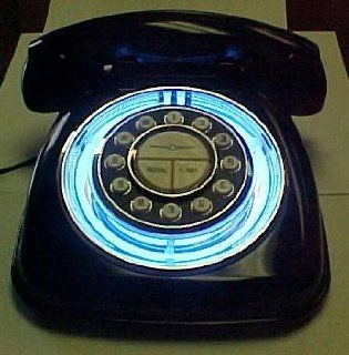 Thunderbird Neon Telephone   Unique Decorative Items