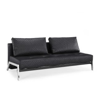Denmark Convertible Sofa   Black   Futons