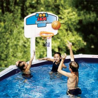 Splashnet Xpress Pool Jam Above Ground Volleyball/Basketball Combo   Specialty Hoops