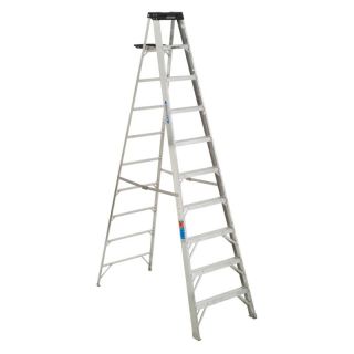 Werner 310 10 ft. Aluminum Step Ladder   Ladders and Scaffolding
