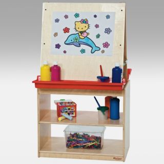 Wood Designs Childrens Art Center Easel for Two   Learning Aids