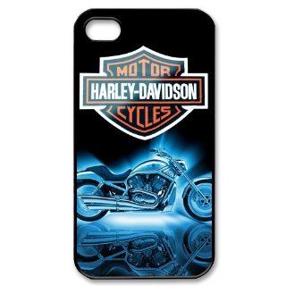Harley Davidson Black Rubber Case for Apple iPhone 4 or iphone 4s Books