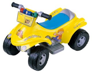 New Star Bob the Builder ATV Battery Powered Riding Toy   Battery Powered Riding Toys
