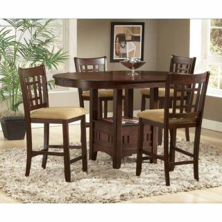 Randolph Cherry Round Counter Height Dining Table   Dining Tables