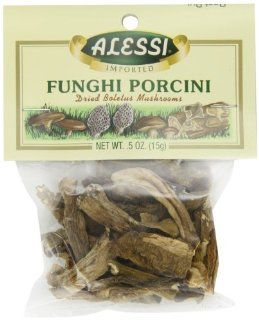 Alessi Porcini Mushrooms, 0.5 Ounce (Pack of 6)  Grocery & Gourmet Food