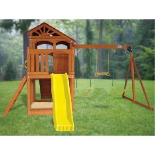Swing Town Timber Valley Playset   Swing Sets