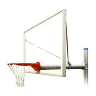 First Team Renegade Supreme Fixed Height Inground Basketball System   72 Inch Acrylic   In Ground Hoops