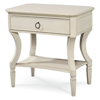 Summer Hill 1 Drawer Night Table   Cotton   Nightstands