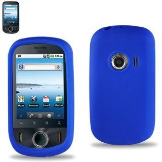 Silicone Case for Huawei Comet M835 (S01 blue) Cell Phones & Accessories