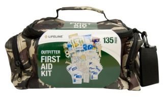 Lifeline Camouflage Outfitter First Aid Kit   135 Pieces   First Aid Kits