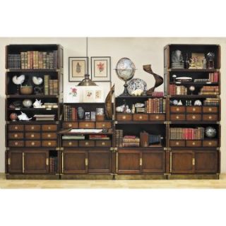 Authentic Models Campaign Modular Build Your Own Wood Bookcase Wall