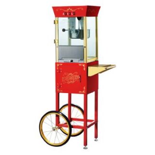Great Northern Popcorn 6086 Antique Style Popcorn Popper Machine Cart   Commercial Popcorn Machines
