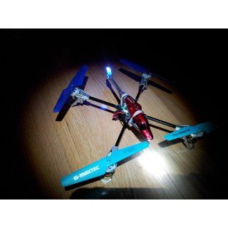 Toys Agency G Maxtec 860 Quadcopter, 4 CH Digital Proportional R/C Quad  Copter   2.4 GHz   3 AXIS Gyro   LI POLY 3.7V 600MAN INCLUDED   Color Blue Toys & Games