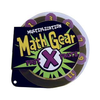 Math Gear Fast Facts   Multiplication IKids 9781584763147 Books