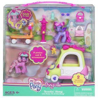 MY LITTLE PONY PONYVILLE Scootin' Along with PINKIE PIE and STAR SONG Ponies Toys & Games