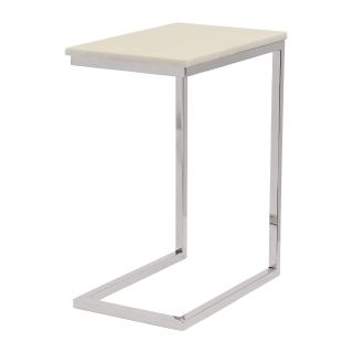 Bernhardt Marston Ivory Marble Pull Up Table   Natural   End Tables