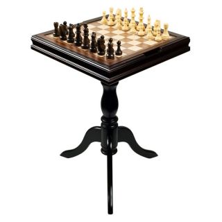 Trademark Games Deluxe Chess and Backgammon Table   Backgammon Tables