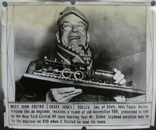 John Foster Dulles gets NYC Loco 999 model photo Entertainment Collectibles