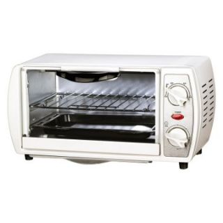 Brentwood TS 346 9 Liter Toaster Oven and Broiler   White   Toaster Ovens